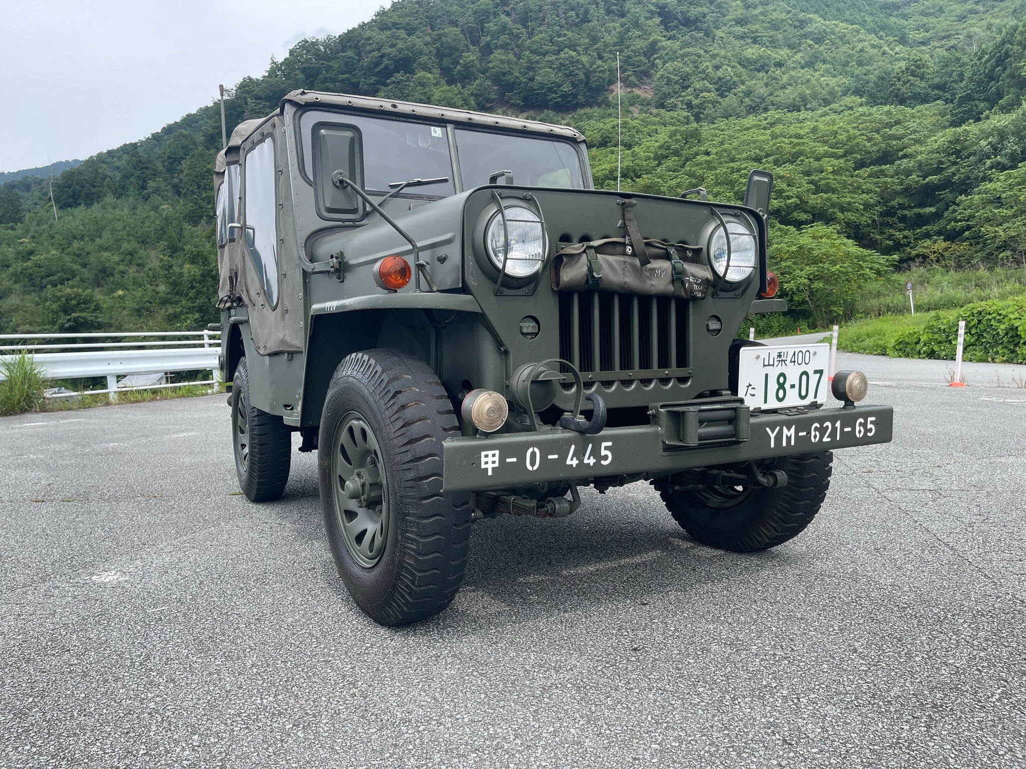三菱ジープ　jeep  ミリタリー　軍用　全国登録可能　自衛隊　軍用車